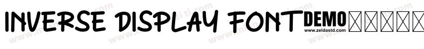 Inverse Display Font字体转换